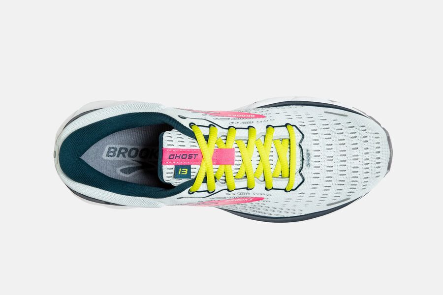 Brooks Ghost 13 Road Loopschoenen Dames - Grijs/Roze - 375218OVM